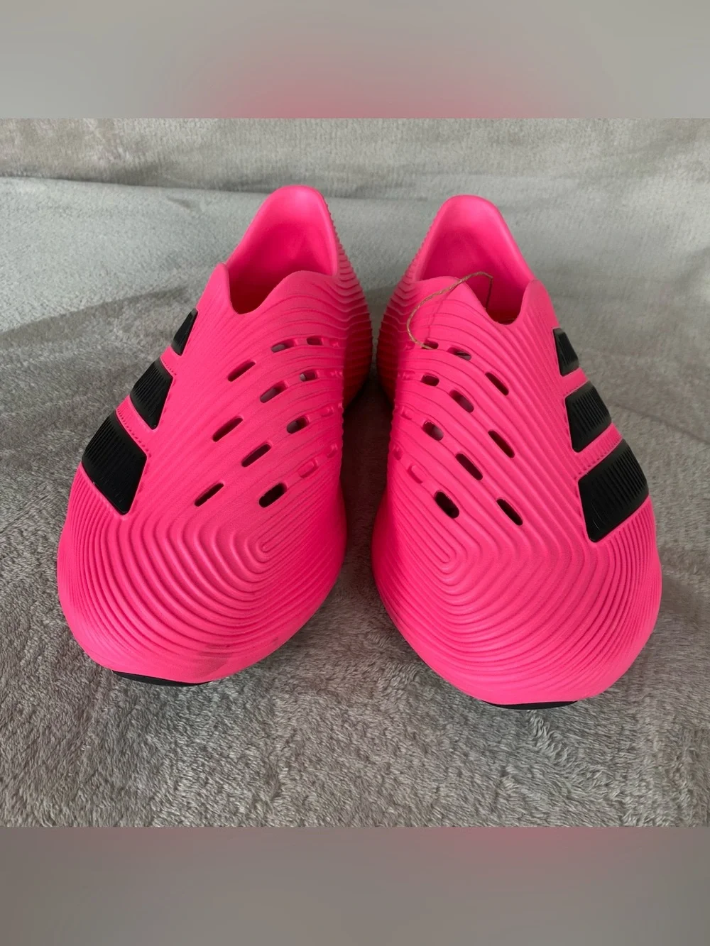 adidas Purechill Recovery Sandals Shoes Mens Size 9 Lucid Pink Slip On NEW